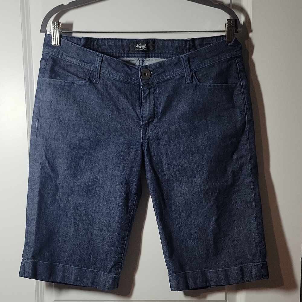 KASIL Heritage 1968 Custom Tailoring Denim Bermuda Shorts by David Lim. SZ 30